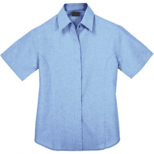Alternative view of Oxford Blouse Short Sleeve Ladies