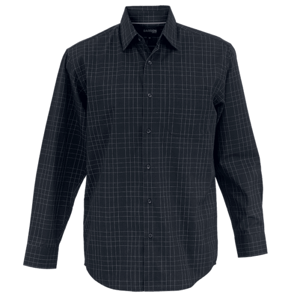 Hamilton Check Lounge Long Sleeve Mens — Hamilton Check Lounge Long Sleeve Mens