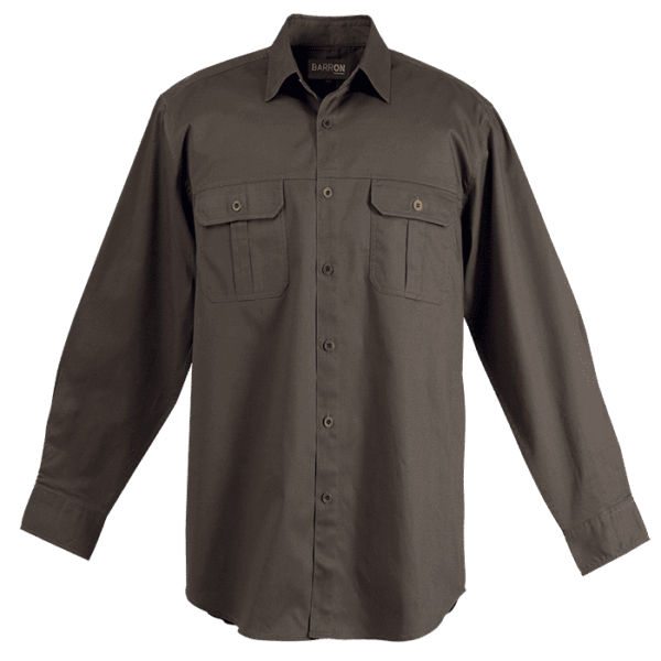 Bush Shirt Long Sleeve Mens — Bush Shirt Long Sleeve Mens
