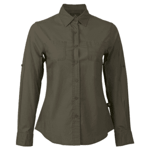 Alternative view of Heritage Stretch Long Sleeve Shirt Ladies
