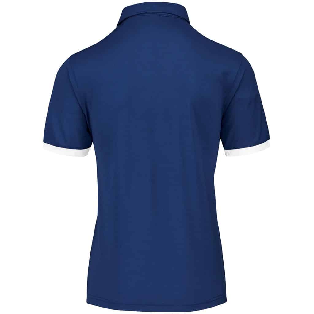 Mens Contest Golf Shirt - Navy - Image 4