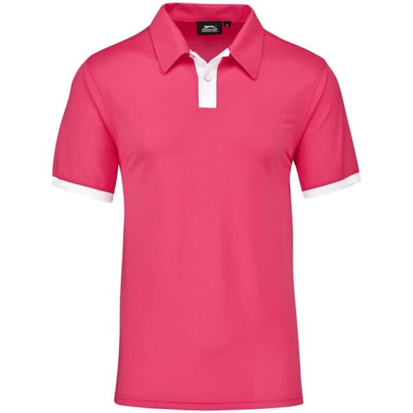 Mens Contest Golf Shirt – Pink — Mens Contest Golf Shirt – Pink