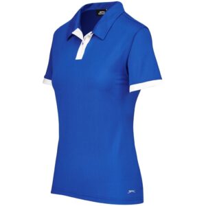 Alternative view of Ladies Contest Golf Shirt - Royal Blue