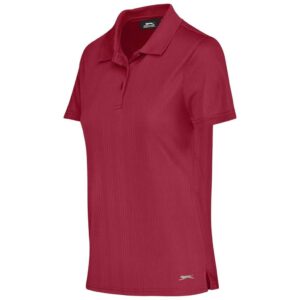Alternative view of Ladies Florida Golf Shirt - Red
