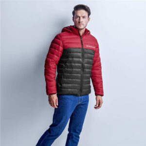 Alternative view of Mens Kyoto Two-Tone Jacket - Black Red