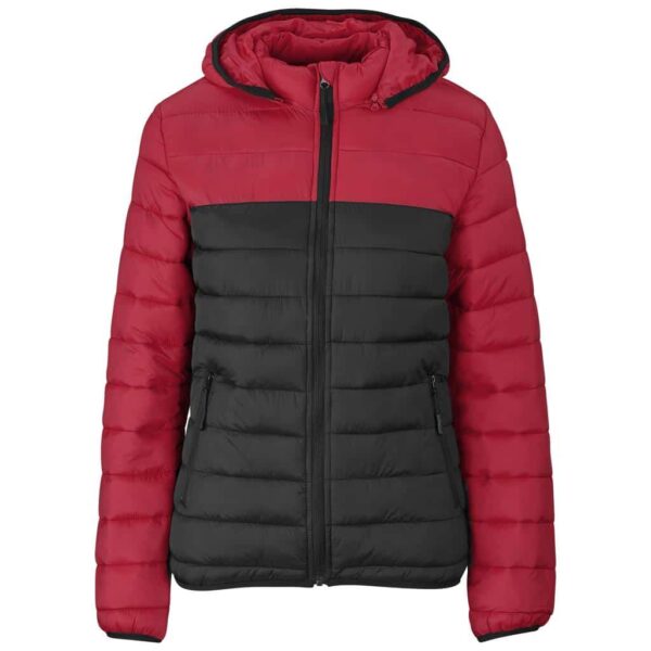 Ladies Kyoto Two-Tone Jacket – Black Red — Ladies Kyoto Two-Tone Jacket – Black Red