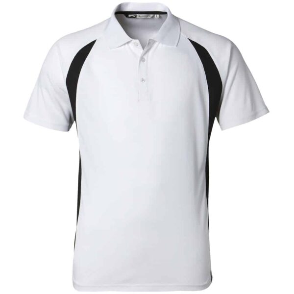 Mens Apex Golf Shirt – White — Mens Apex Golf Shirt – White