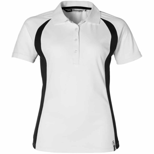Ladies Apex Golf Shirt – White — Ladies Apex Golf Shirt – White