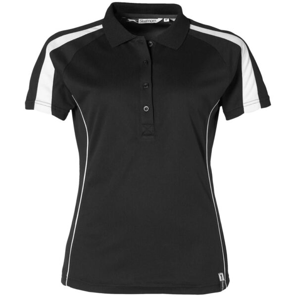 Ladies Horizon Golf Shirt – Black — Ladies Horizon Golf Shirt – Black