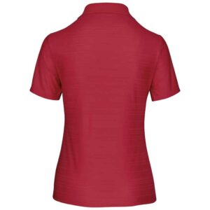 Ladies Viceroy Golf Shirt - Red - Image 2