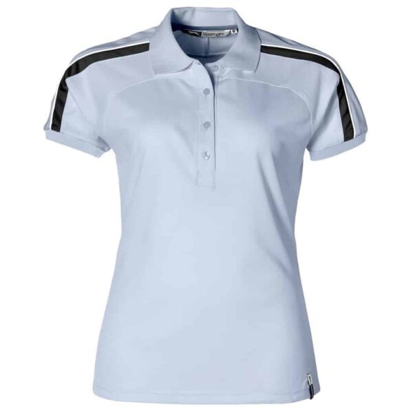 Ladies Trinity Golf Shirt – Light Blue — Ladies Trinity Golf Shirt – Light Blue
