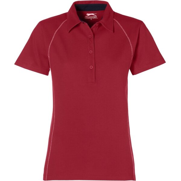 Ladies Victory Golf Shirt – Red — Ladies Victory Golf Shirt – Red