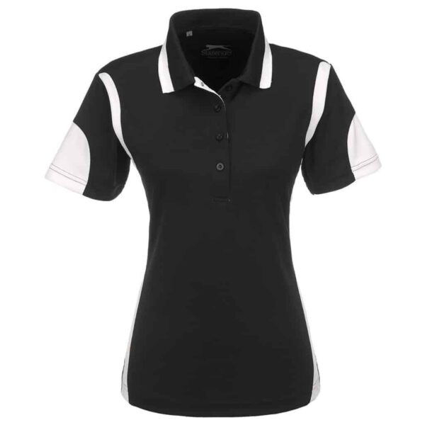 Ladies Genesis Golf Shirt – Black — Ladies Genesis Golf Shirt – Black