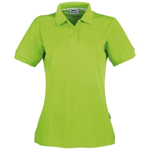 Ladies Crest Golf Shirt – Green — Ladies Crest Golf Shirt – Green