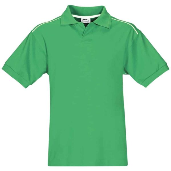 Mens Backhand Golf Shirt – Green — Mens Backhand Golf Shirt – Green