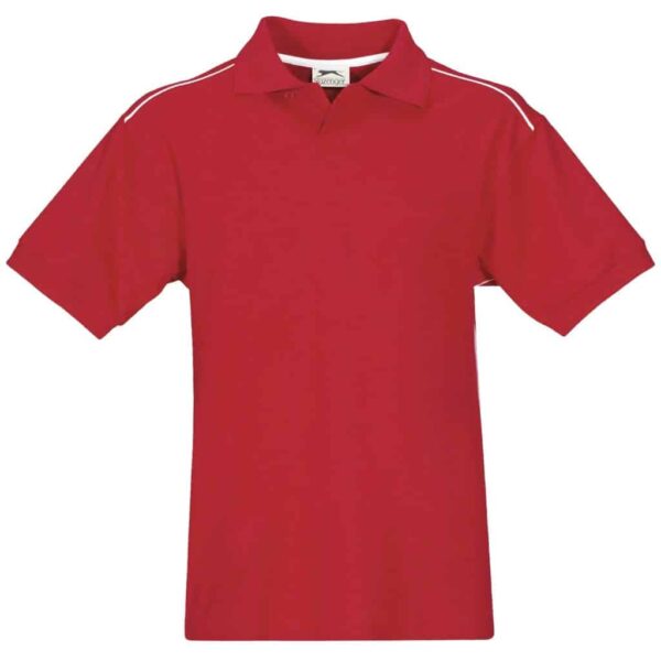 Mens Backhand Golf Shirt – Red — Mens Backhand Golf Shirt – Red