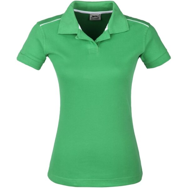 Ladies Backhand Golf Shirt – Green — Ladies Backhand Golf Shirt – Green