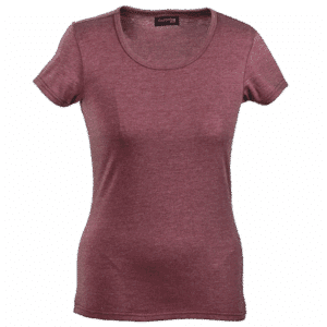 Melange Crew Neck T-Shirt Ladies