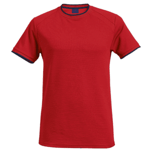 Alternative view of 175g Ringer T-Shirt Polyester Eyelet