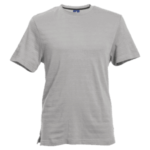 Alternative view of 170g Pique Knit Jacquard Stripe T-Shirt