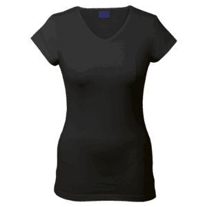 170g Essential V-Neck Slim Fit Ladies — 170g Essential V-Neck Slim Fit Ladies