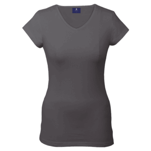 Alternative view of 170g Essential V-Neck Slim Fit Ladies