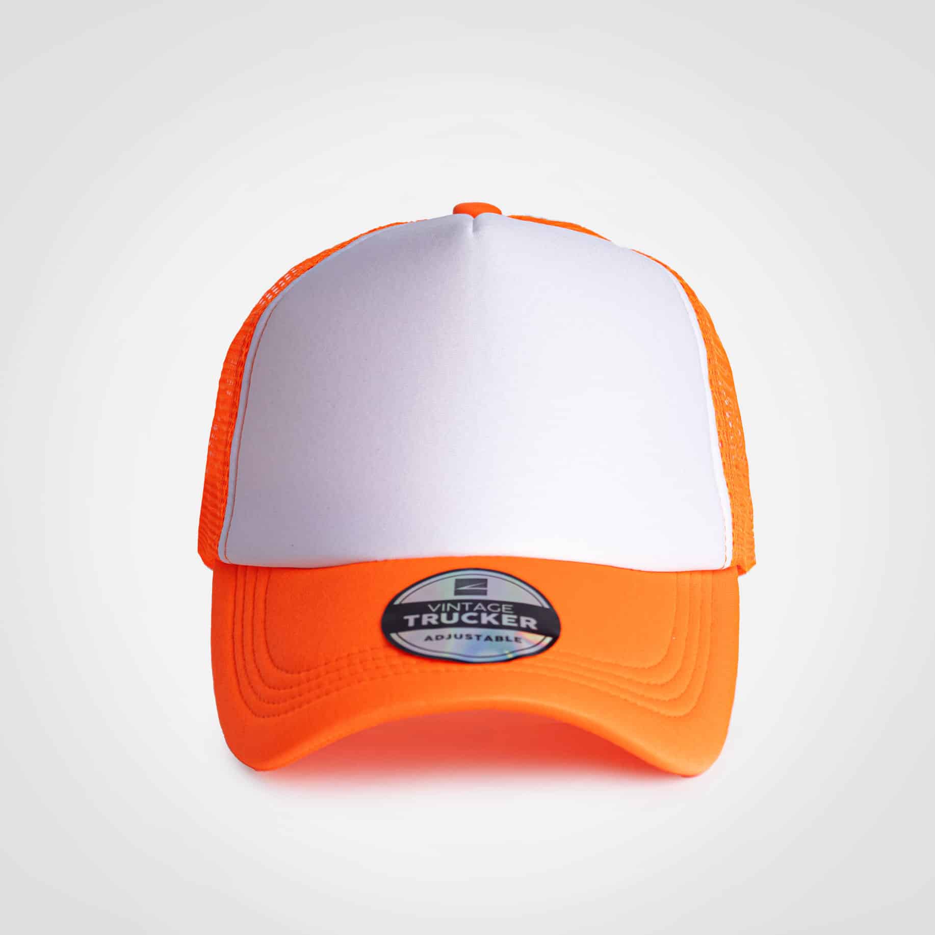 Vintage Trucker Two Tone Cap - Image 2