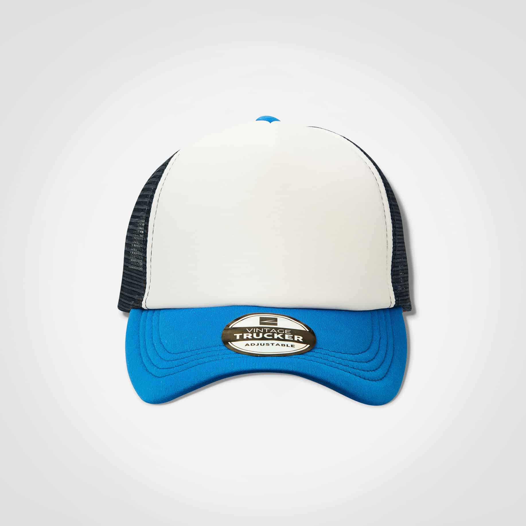 Vintage Trucker Three Tone Cap - Image 2