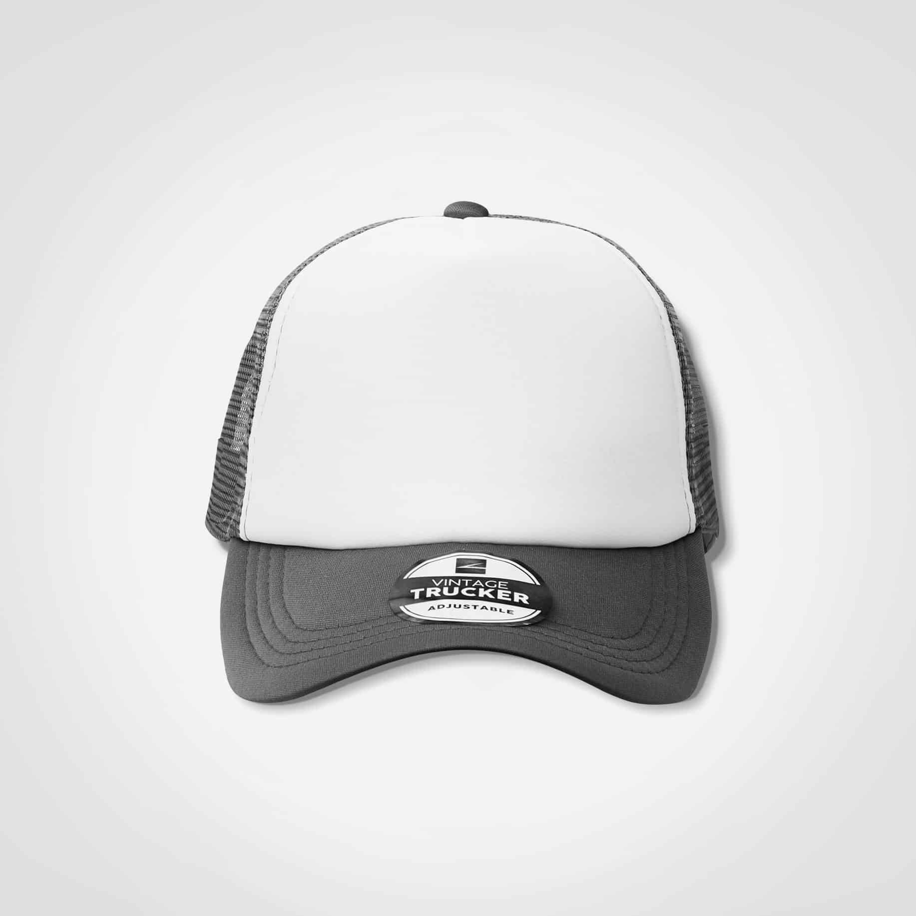 Vintage Trucker Two Tone Cap - Image 5