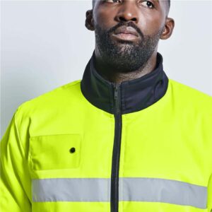 Foundation Hi-Viz Padded Jacket - Image 3