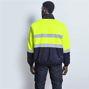 Foundation Hi-Viz Padded Jacket - Image 4