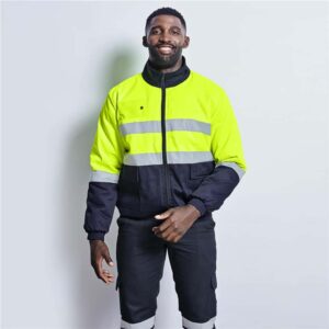 Foundation Hi-Viz Padded Jacket - Image 2