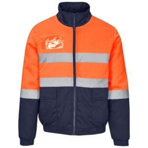 Foundation Hi-Viz Padded Jacket - Image 5