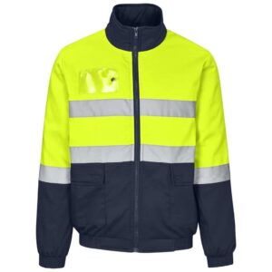 Foundation Hi-Viz Padded Jacket - Image 6