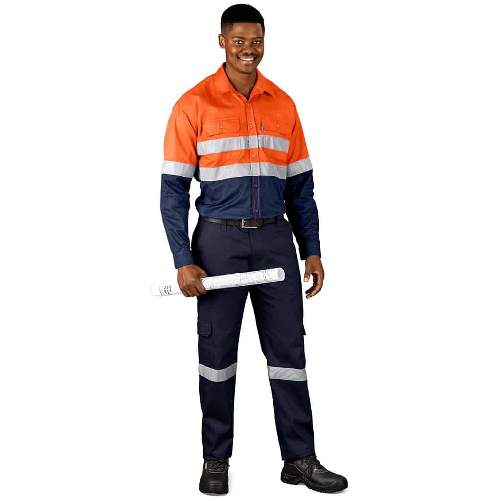 Access Vented Two-Tone Reflective Work Shirt - Image 2