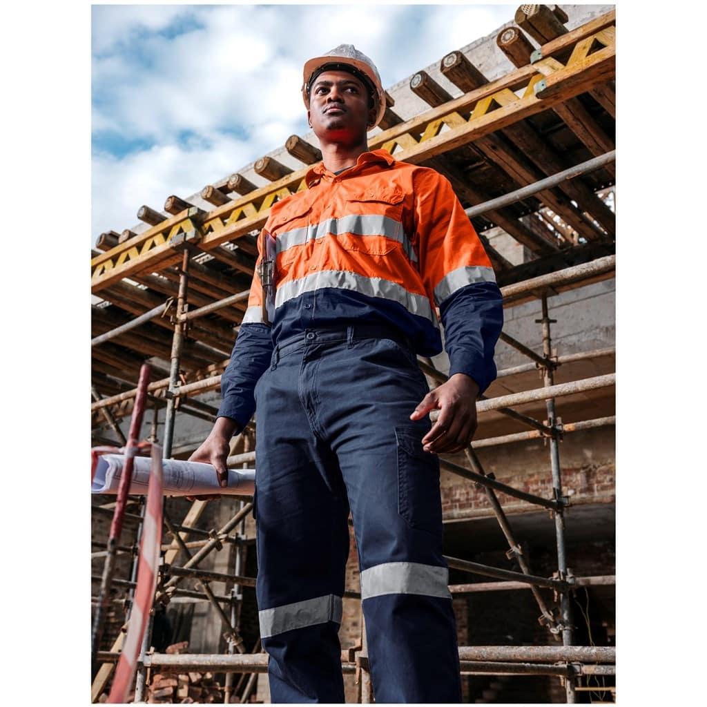 Access Vented Two-Tone Reflective Work Shirt - Image 6