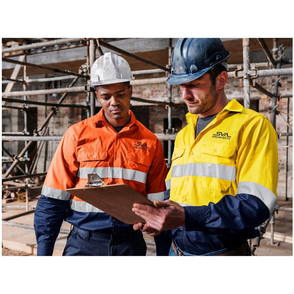 Access Vented Two-Tone Reflective Work Shirt - Image 7