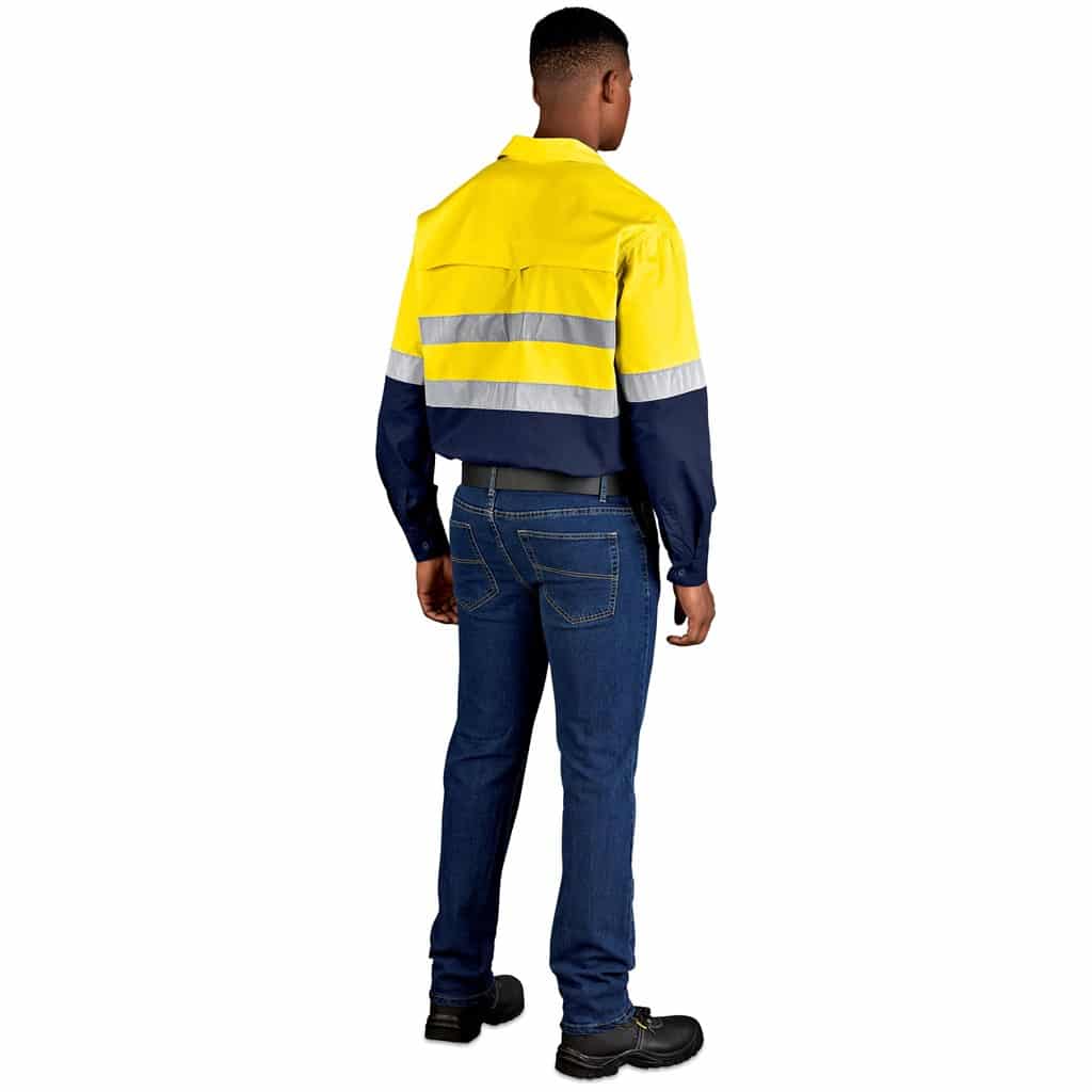 Access Vented Two-Tone Reflective Work Shirt - Image 11