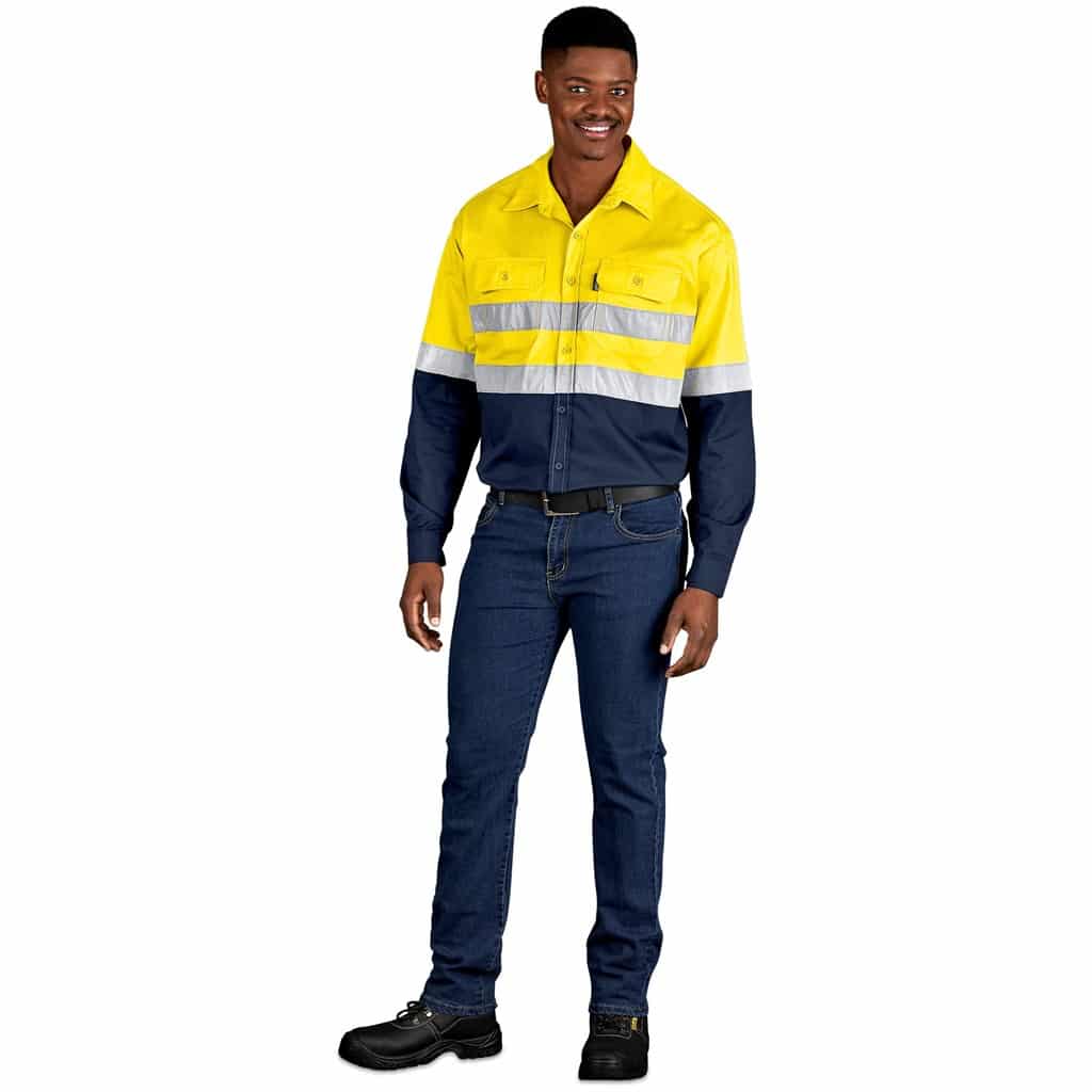 Access Vented Two-Tone Reflective Work Shirt - Image 12