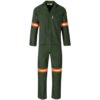Acid Resistant Polycotton Conti Suit – Reflective Arm, Legs & Back – Orange Tape — Acid Resistant Polycotton Conti Suit – Reflective Arm, Legs & Back – Orange Tape