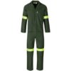 Acid Resistant Polycotton Conti Suit – Reflective Arm, Legs & Back – Yellow Tape — Acid Resistant Polycotton Conti Suit – Reflective Arm, Legs & Back – Yellow Tape