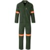 Acid Resistant Polycotton Conti Suit – Reflective Arm & Legs – Orange Tape — Acid Resistant Polycotton Conti Suit – Reflective Arm & Legs – Orange Tape