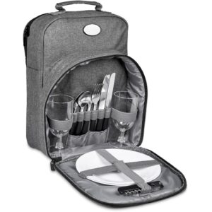 Altitude Avenue 2-Person Picnic Backpack Cooler — Altitude Avenue 2-Person Picnic Backpack Cooler