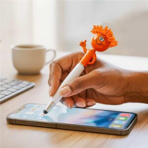 Alternative view of Altitude Moptopper Thumbs-Up Stylus Ball Pen & Screen Cleaner