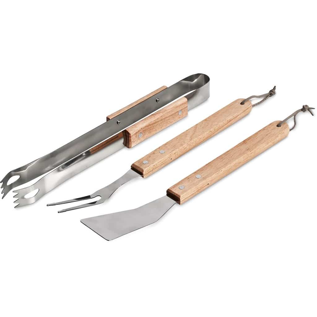 Altitude Palma Bamboo 3-Piece Braai Set - Image 3