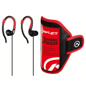 Amplify 2-IN-1 Bundle Jogger series earphones with pouch