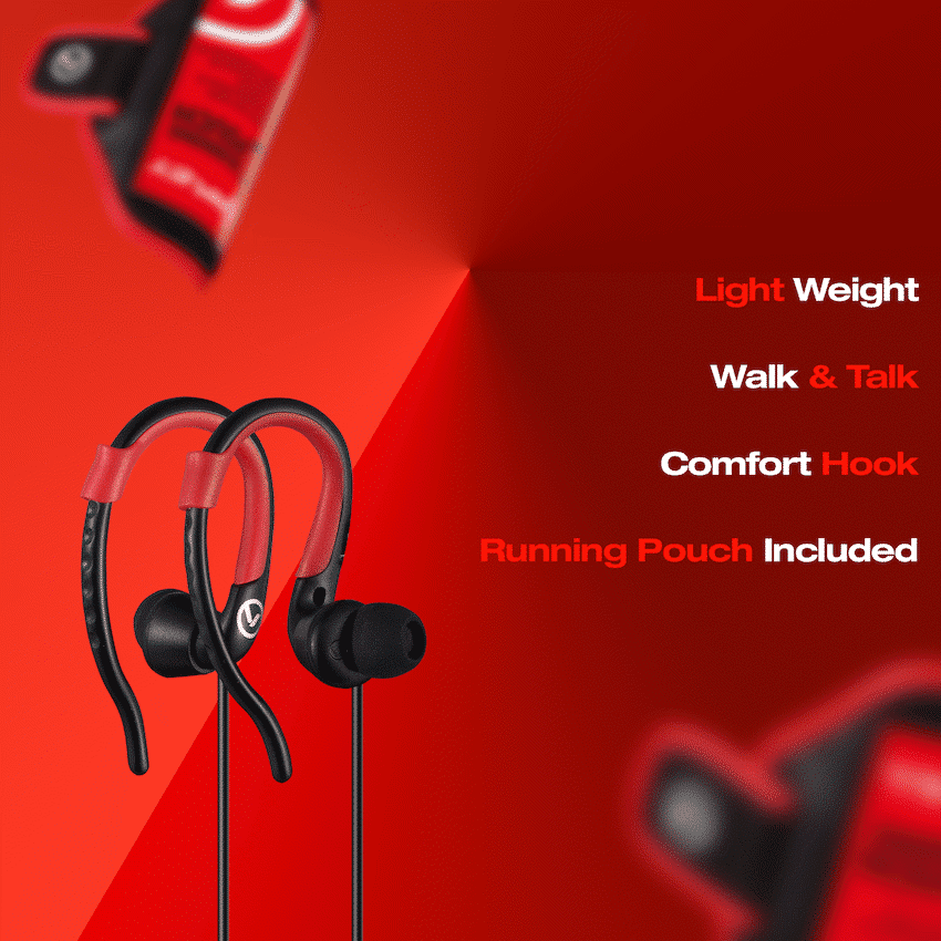 Amplify 2-IN-1 Bundle Jogger series earphones with pouch - Image 4
