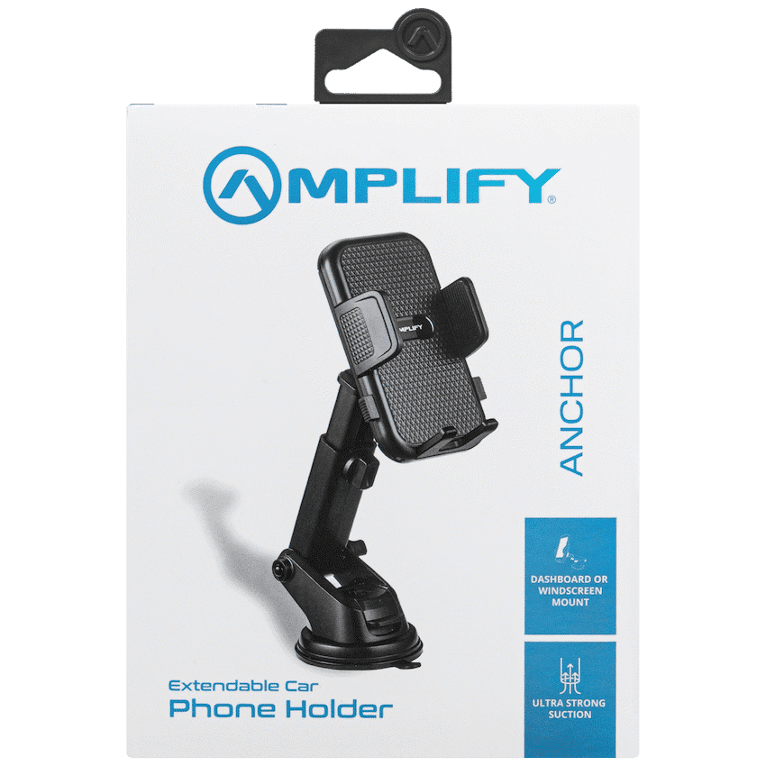 Amplify Anchor Series Extendable Car Dash Mount Phone Holder - Image 4