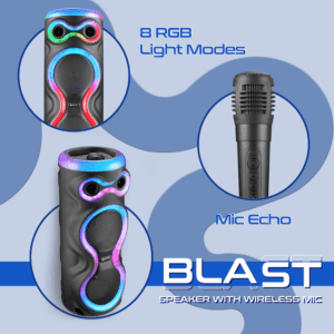 Alternative view of Amplify Blast Series Dual 8" Party Speaker
