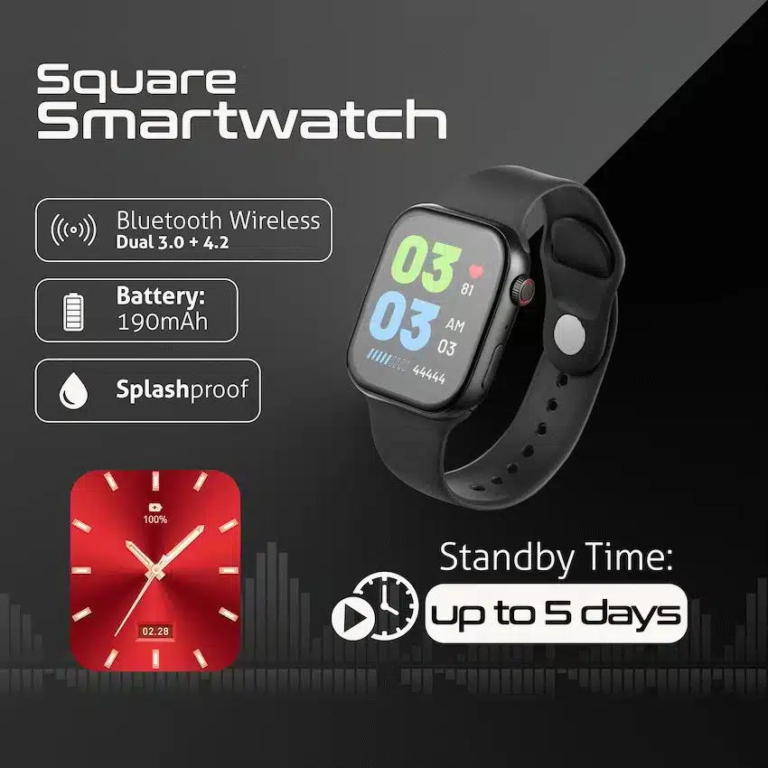 Amplify Challenge Series Square Smartwatch - Image 8